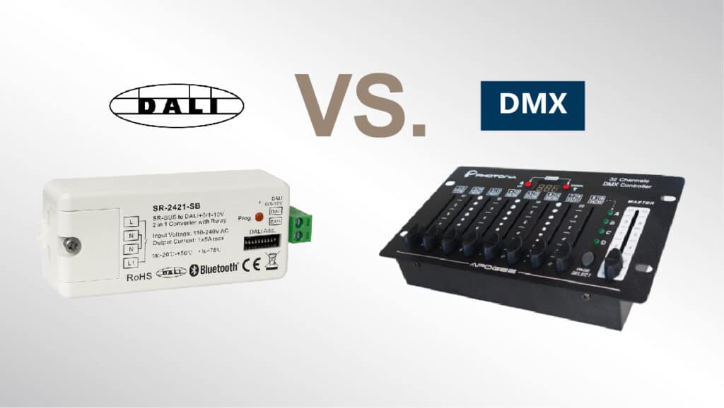 تفاوت DMX vs DALI